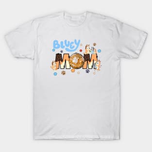 Bluey Mum, Mom, Mothers Day T-Shirt